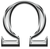 The Omega Fitness omega logo